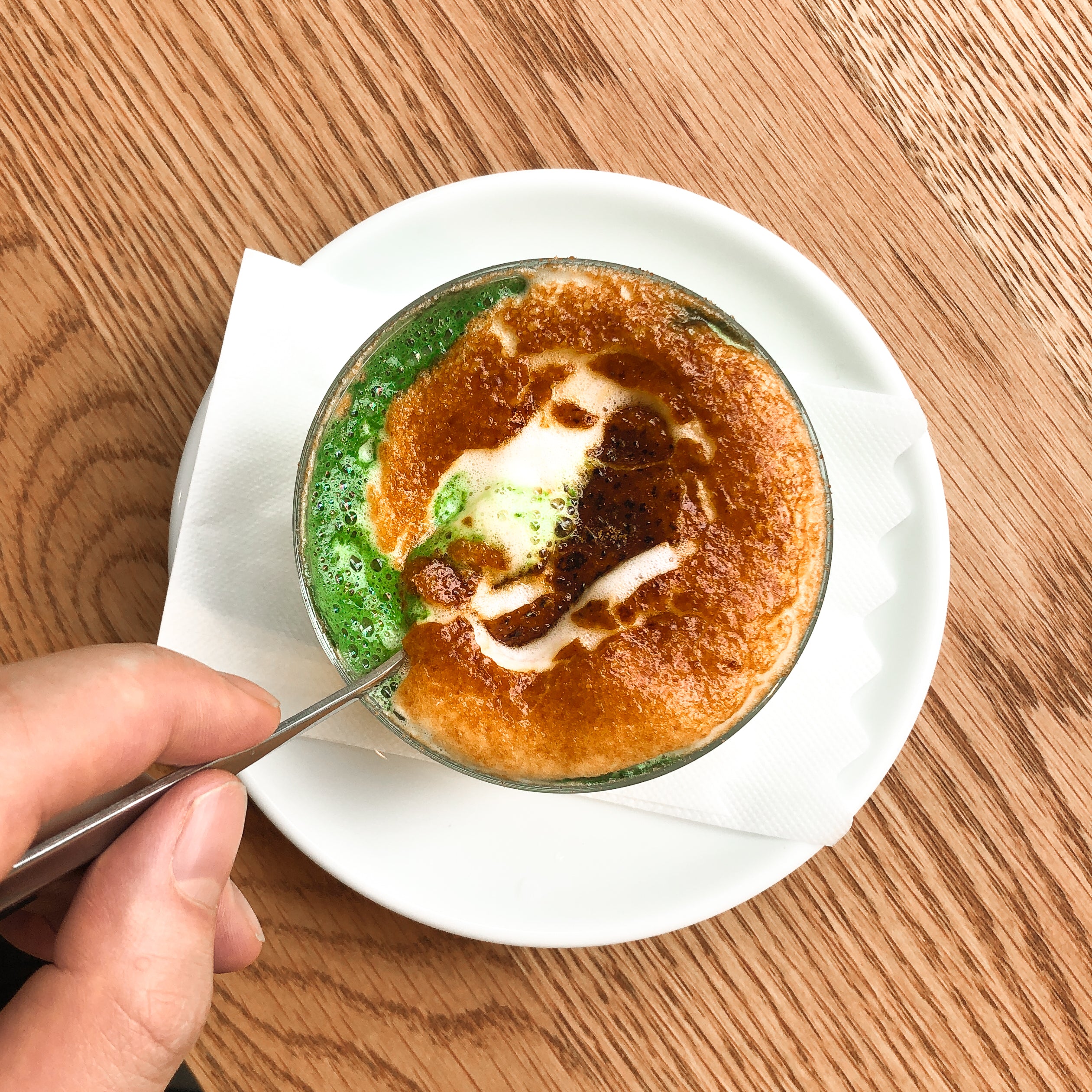 抹茶黒糖ラテ – THE NODOKA