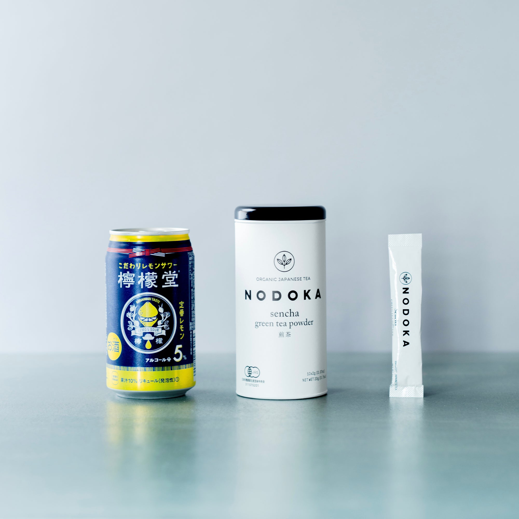 Sencha and Lemon Sour