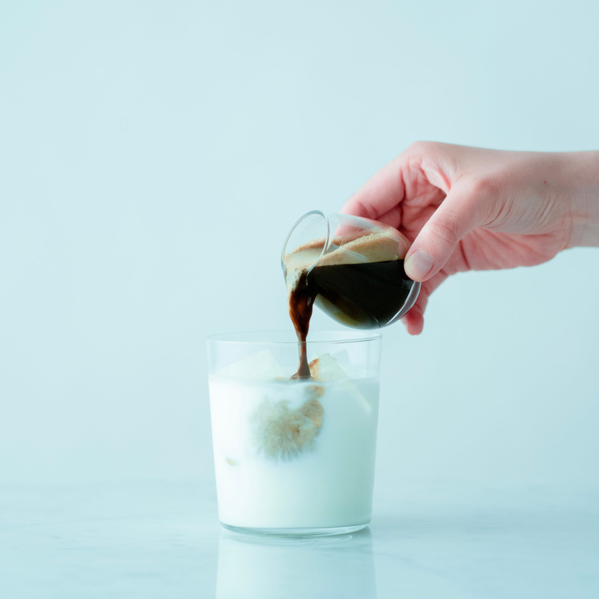 Hojicha latte