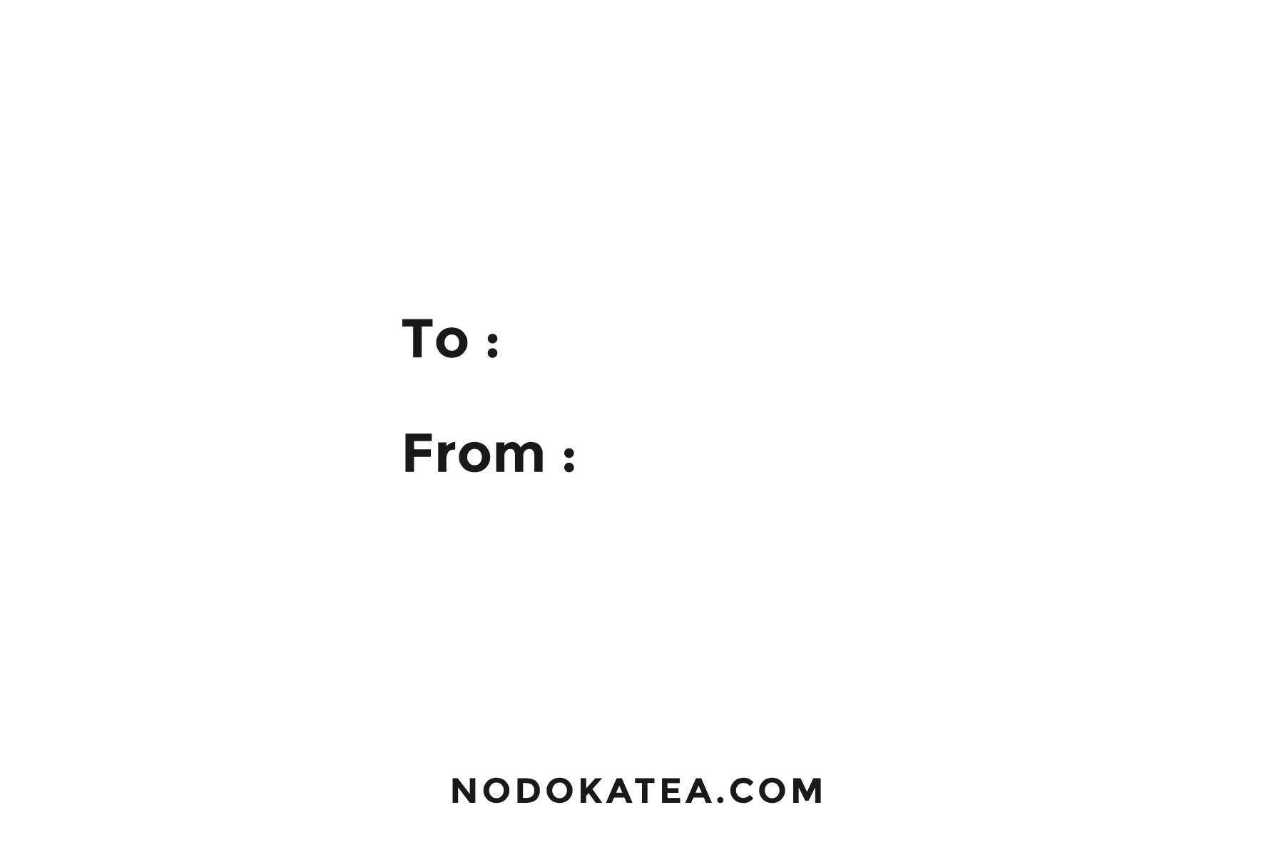 THANK YOU CARD